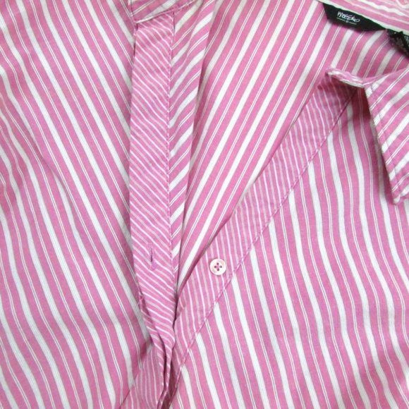 Mossimo Striped Collar Blouse - Picture 5 of 7